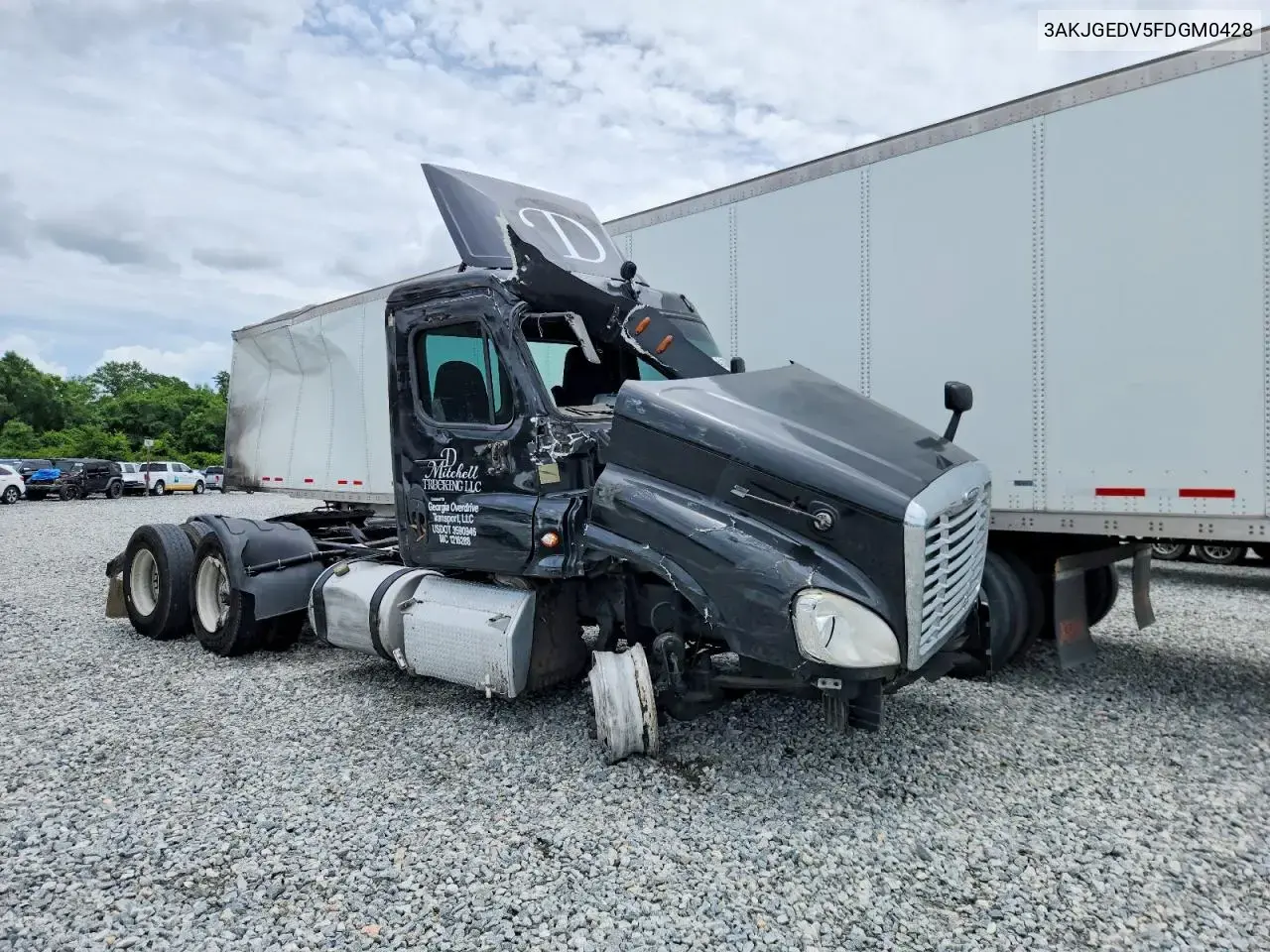 Freightliner Cascadia Semi Truck 2015