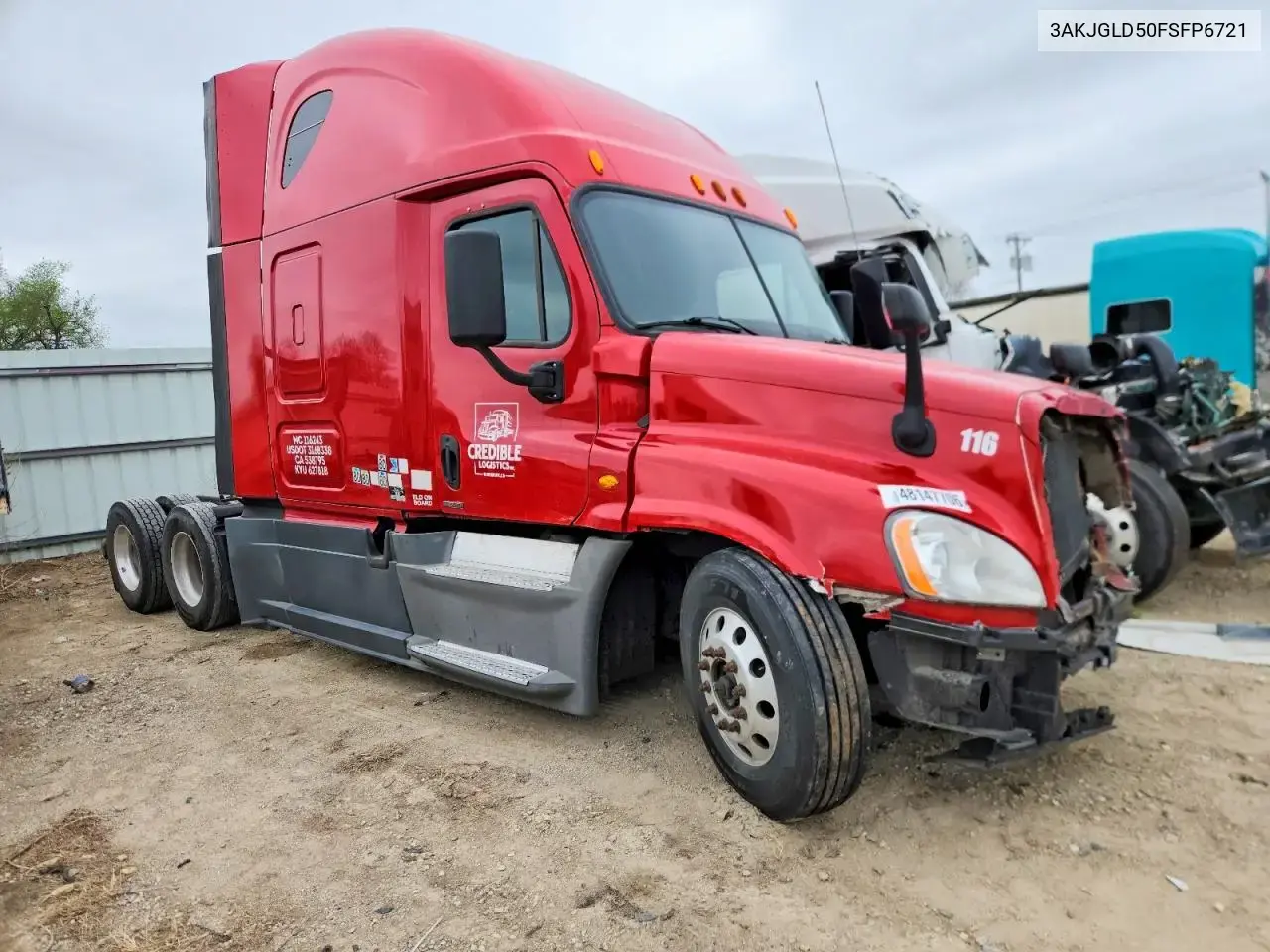 Freightliner Cascadia Semi Truck 2015