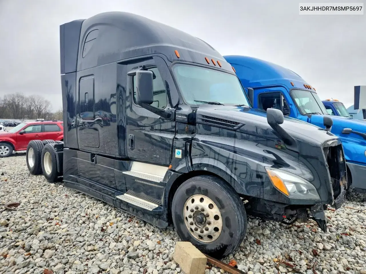Freightliner Cascadia 126 Semi Truck 2021