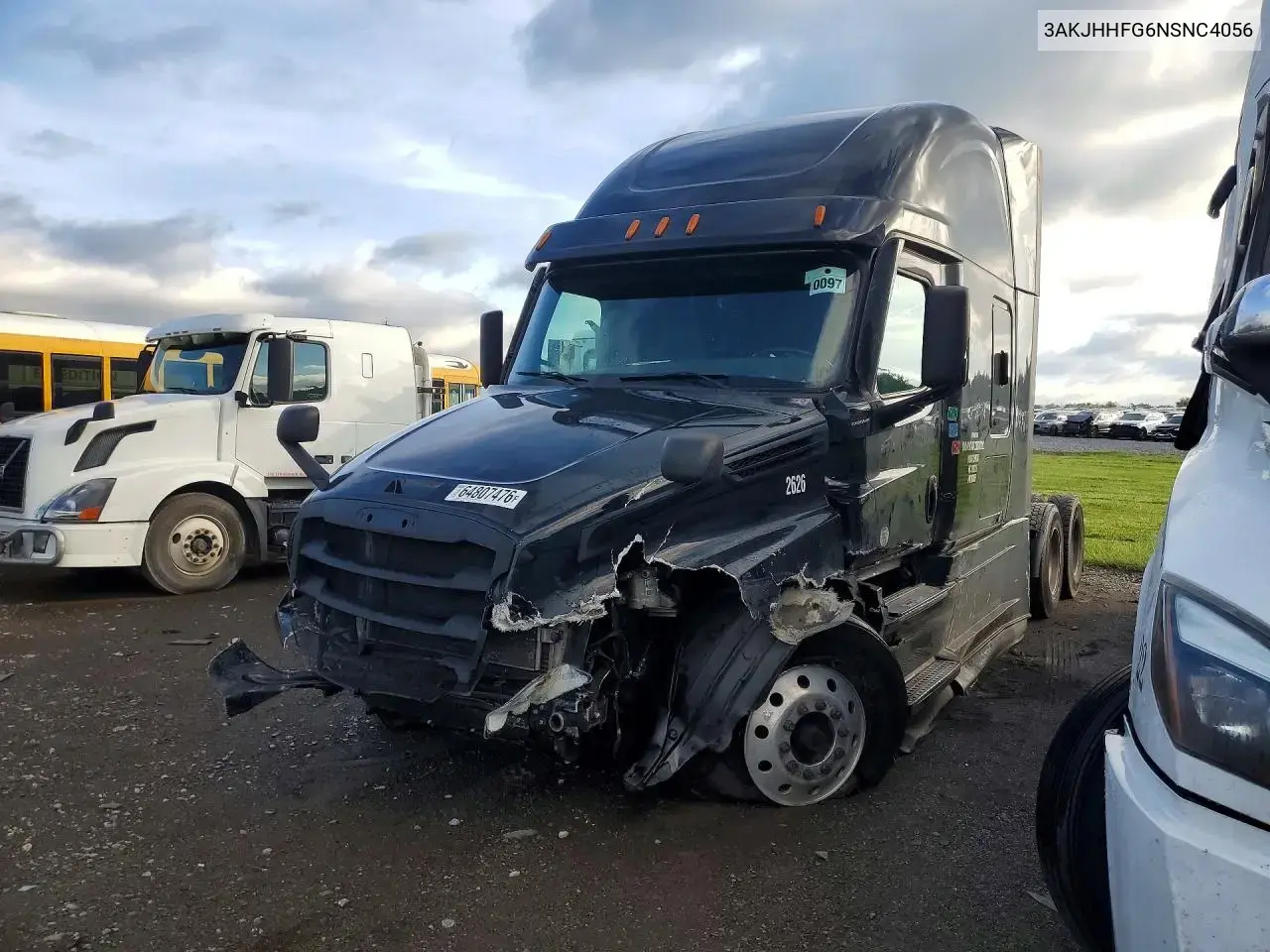 Freightliner Cascadia 126" Sleeper Cab Semi Truck 2022