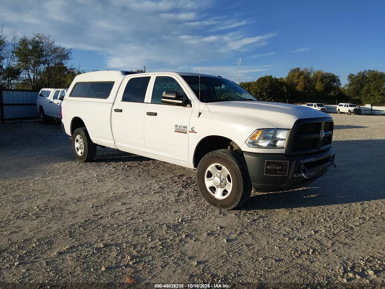 Ram 3500 Tradesman 4X4 8' Box 2017