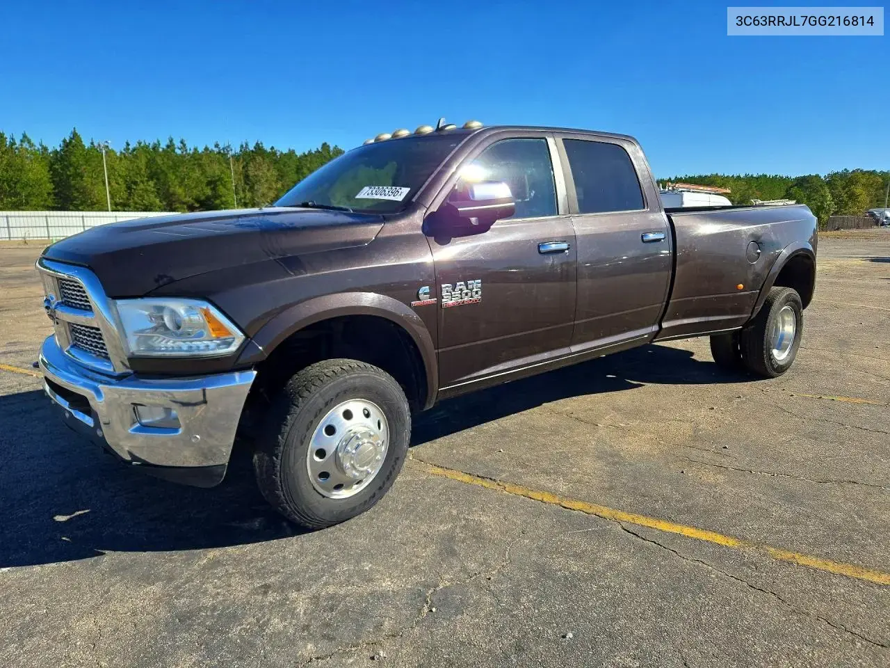 Ram 3500 Laramie 2016