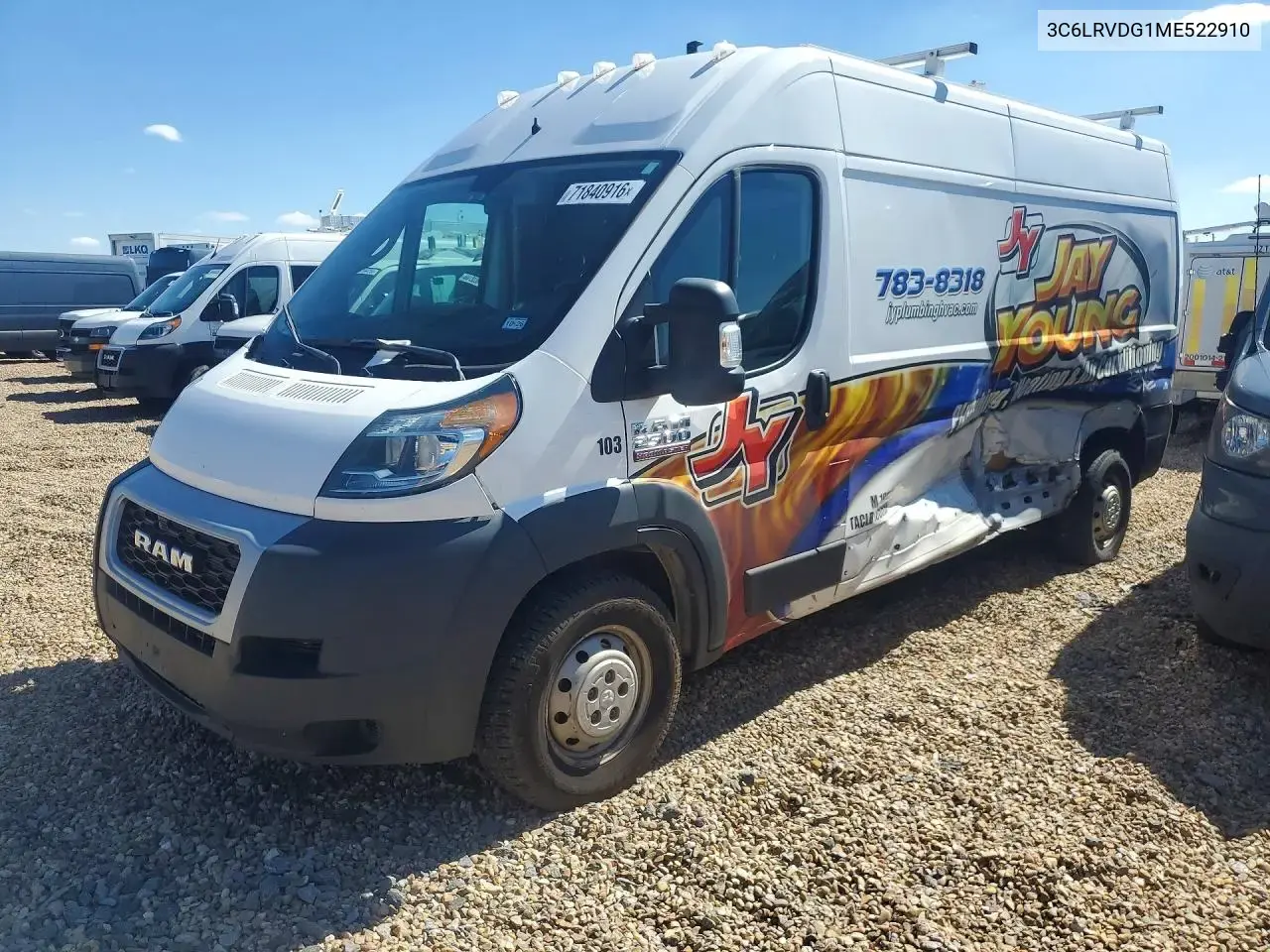 Ram Promaster 2500 2500 High 2021