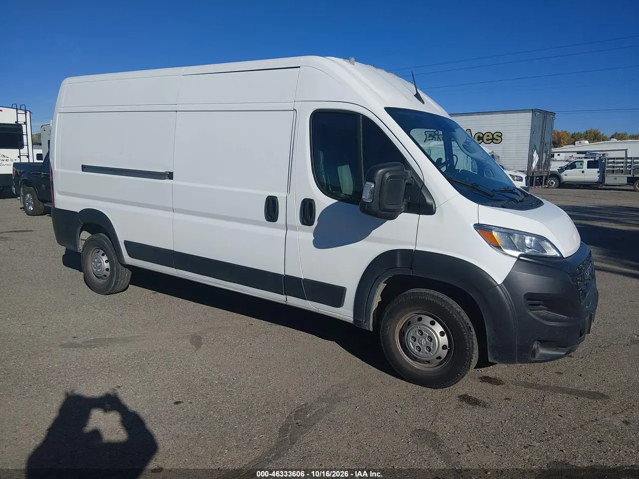 Ram Promaster 2500 High Roof 159 Wb 2023