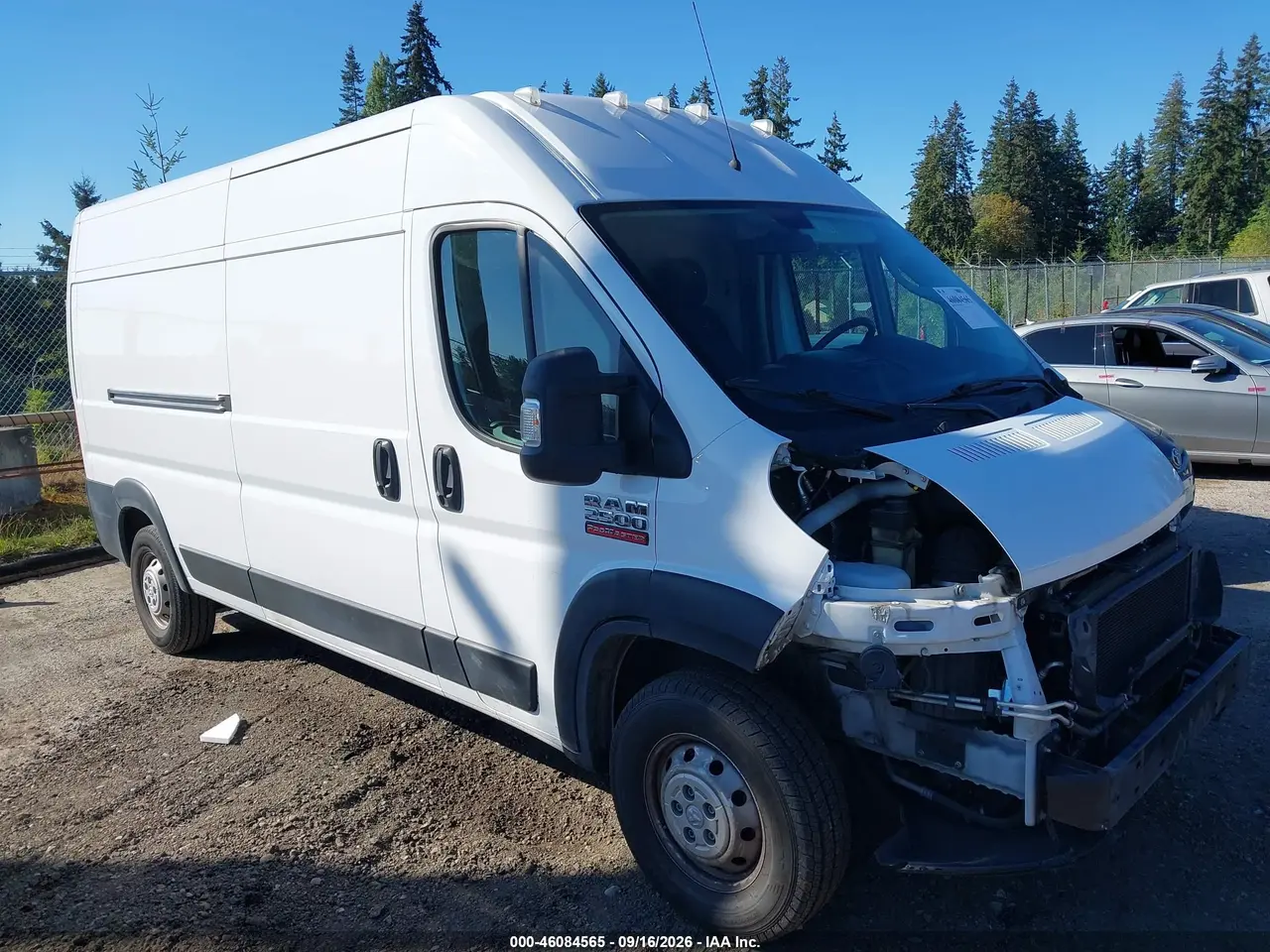 Ram Promaster 2500 High Roof 159 Wb 2021