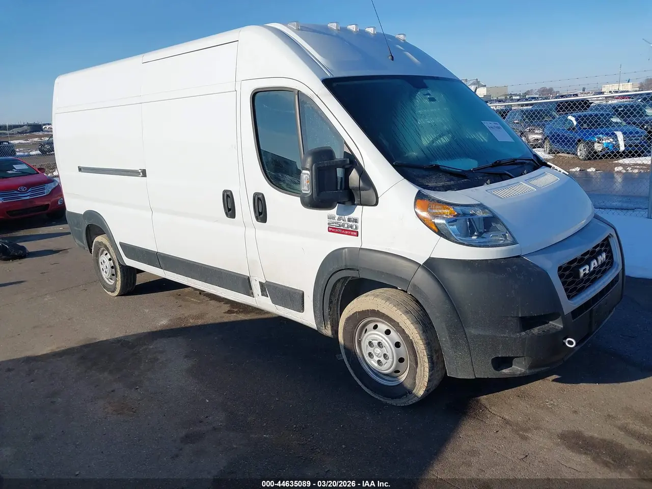 Ram Promaster 2500 High Roof 159 Wb 2021