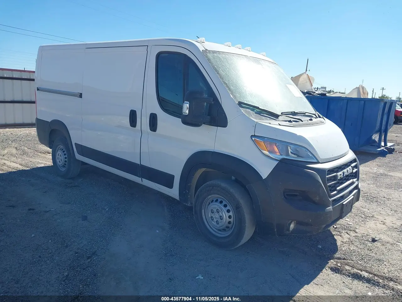 Ram Promaster 2500 Tradesman Low Roof 136 Wb W/Pass Seat 2025