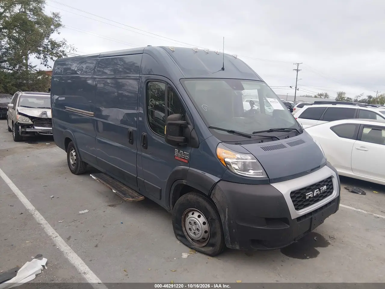 Ram Promaster 3500 Cargo Van High Roof 159 Wb Ext 2021