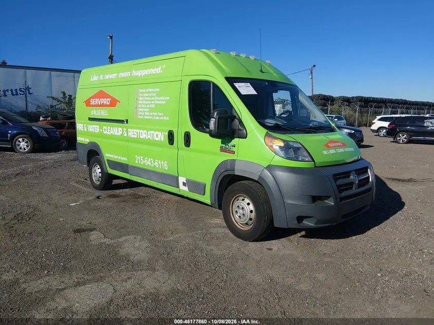 Ram Promaster 2500 High Roof 159 Wb 2017