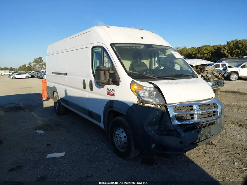 Ram Promaster 3500 Cargo Van High Roof 159 Wb Ext 2017