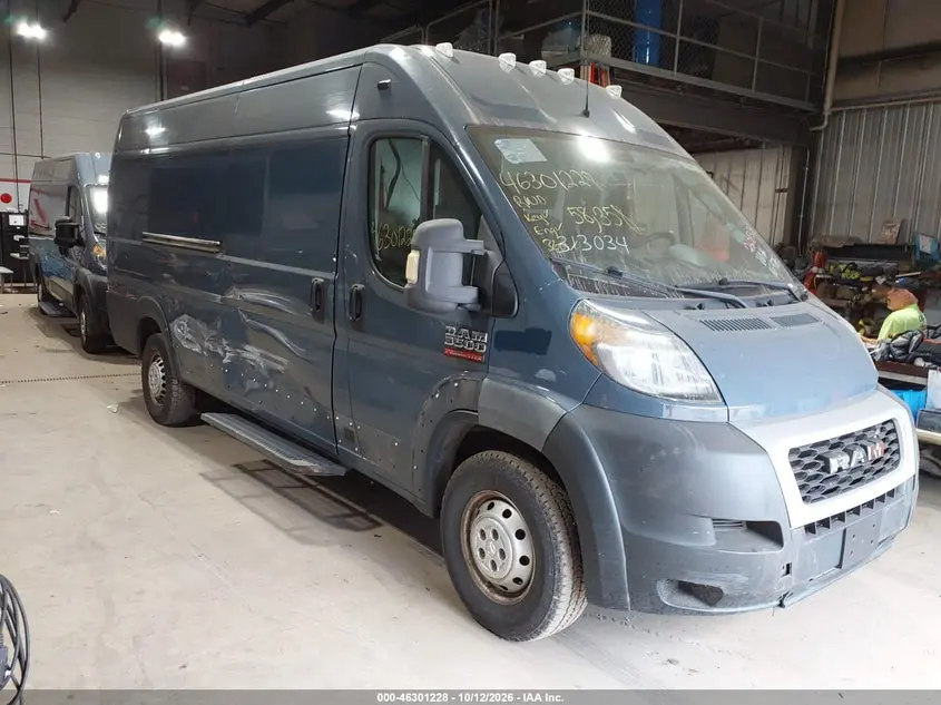 Ram Promaster 3500 Cargo Van High Roof 159 Wb Ext 2020