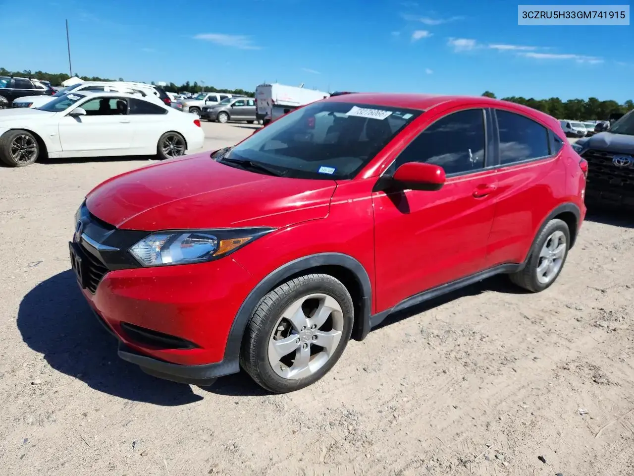 Honda Hr-V Lx 2016
