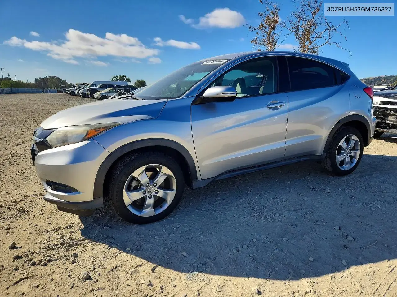 Honda Hr-V Ex 2016