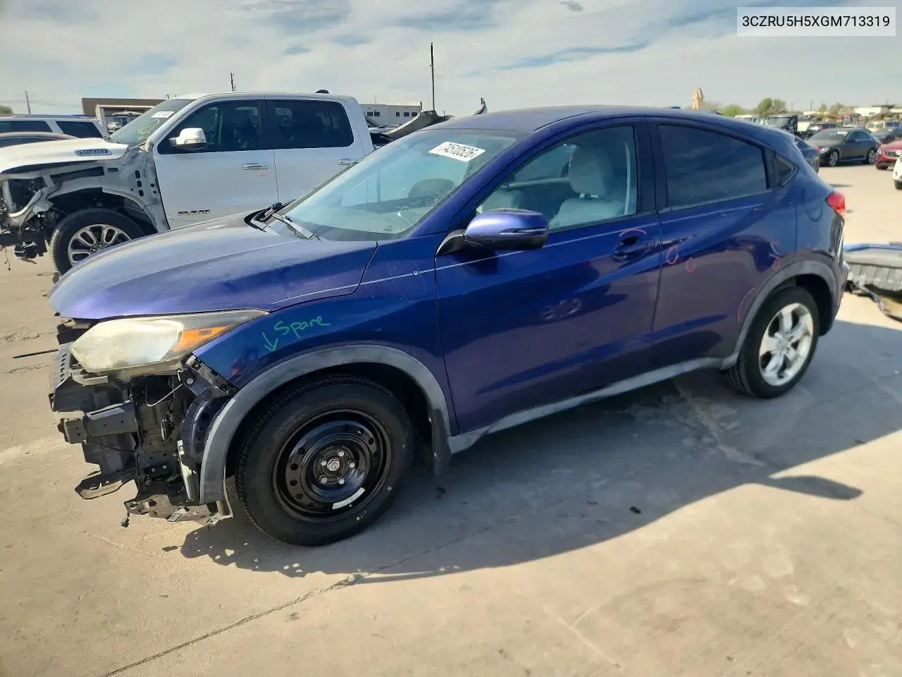 Honda Hr-V Ex 2016