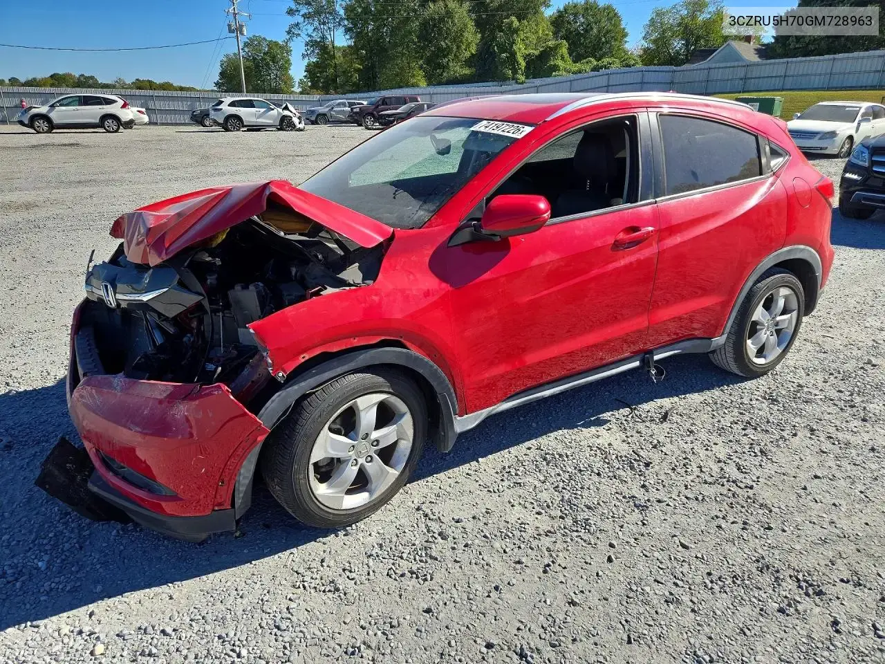 Honda Hr-V Exl 2016