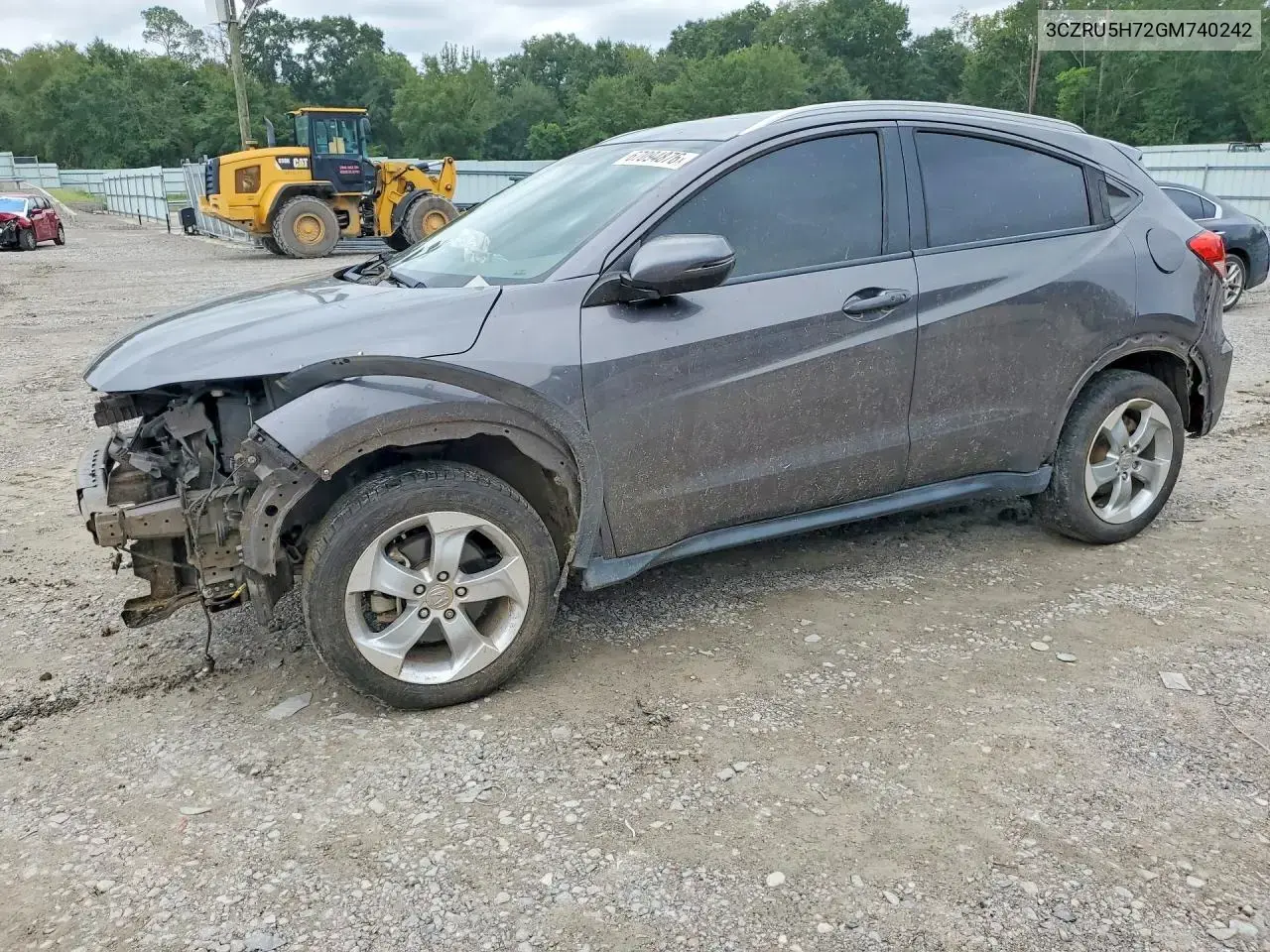 Honda Hr-V Exl 2016