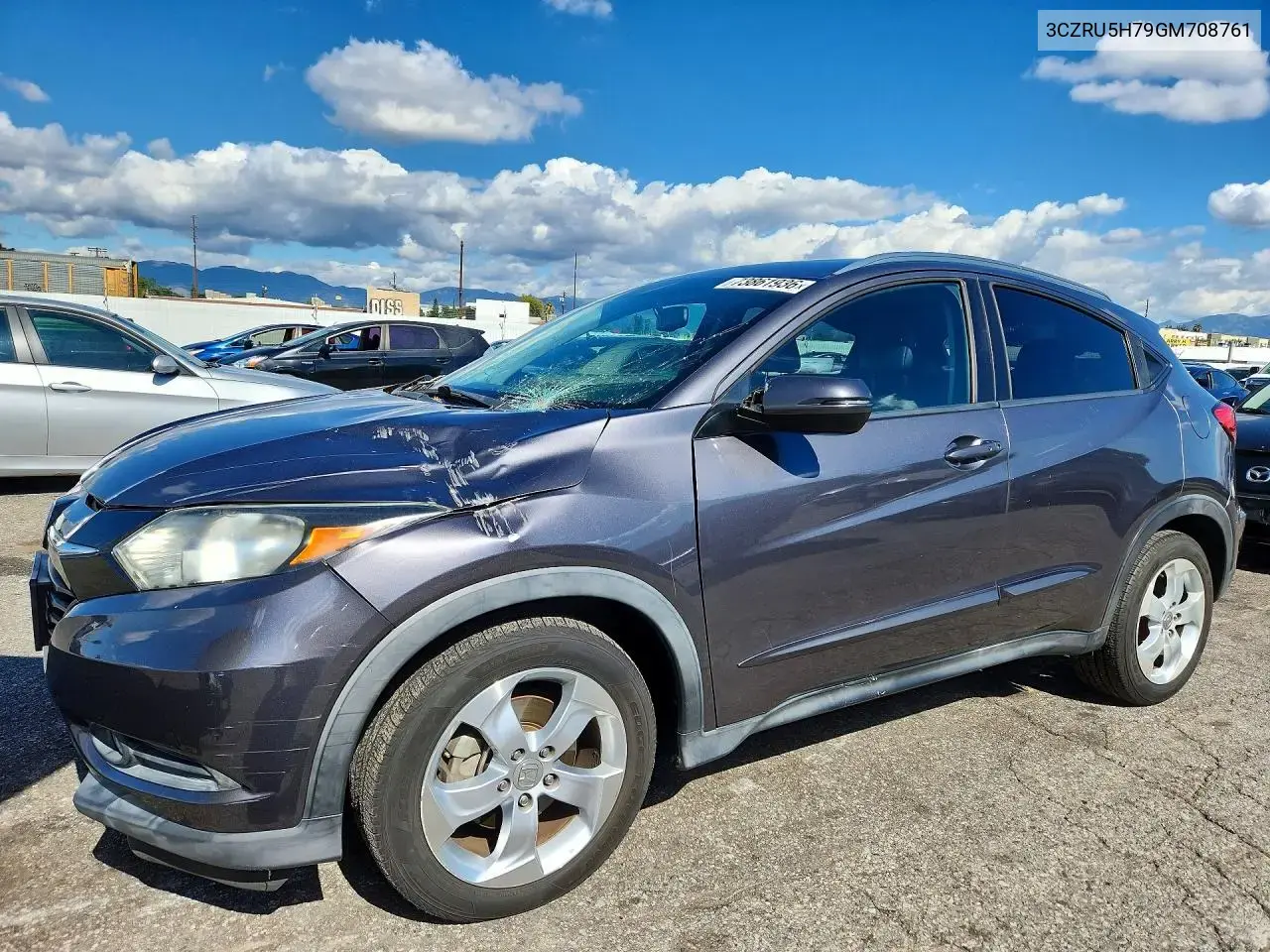 Honda Hr-V Exl 2016