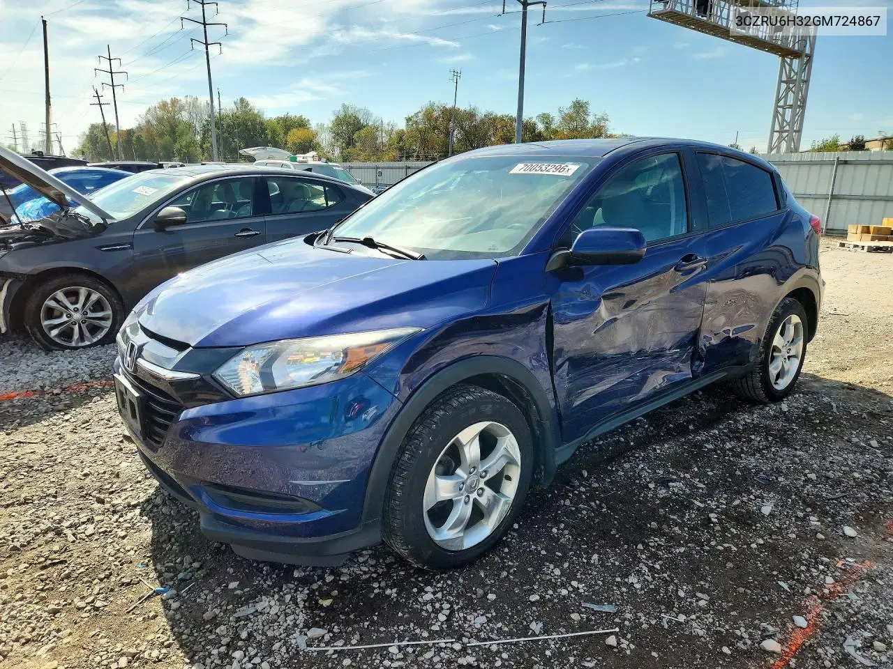 Honda Hr-V Lx 2016