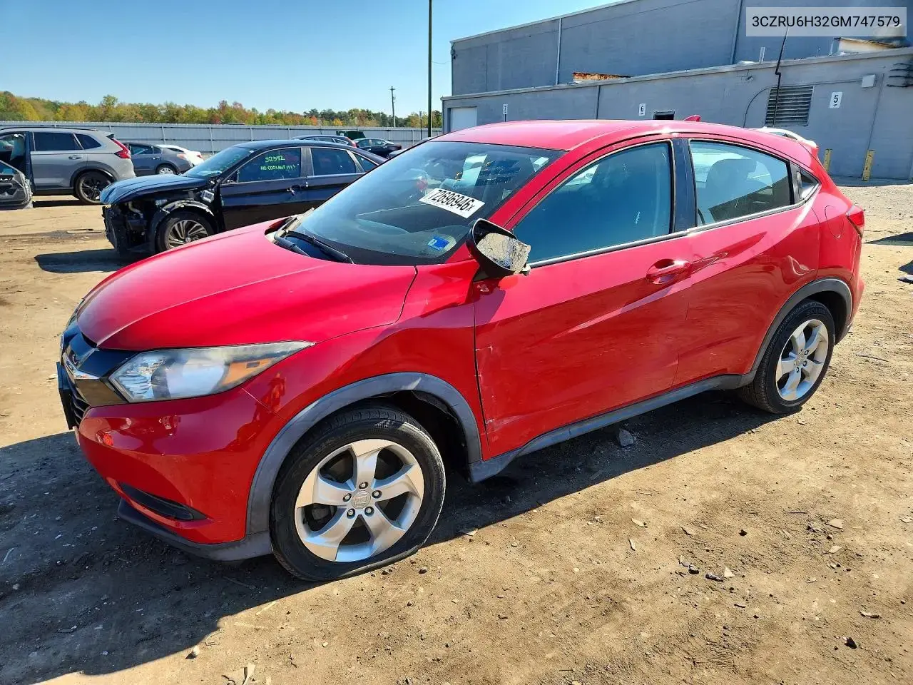 Honda Hr-V Lx 2016