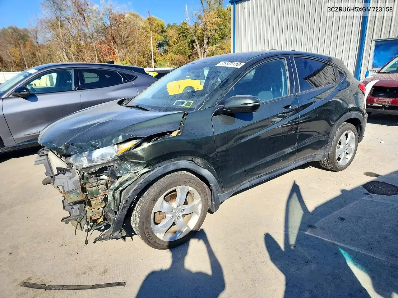 Honda Hr-V Ex 2016