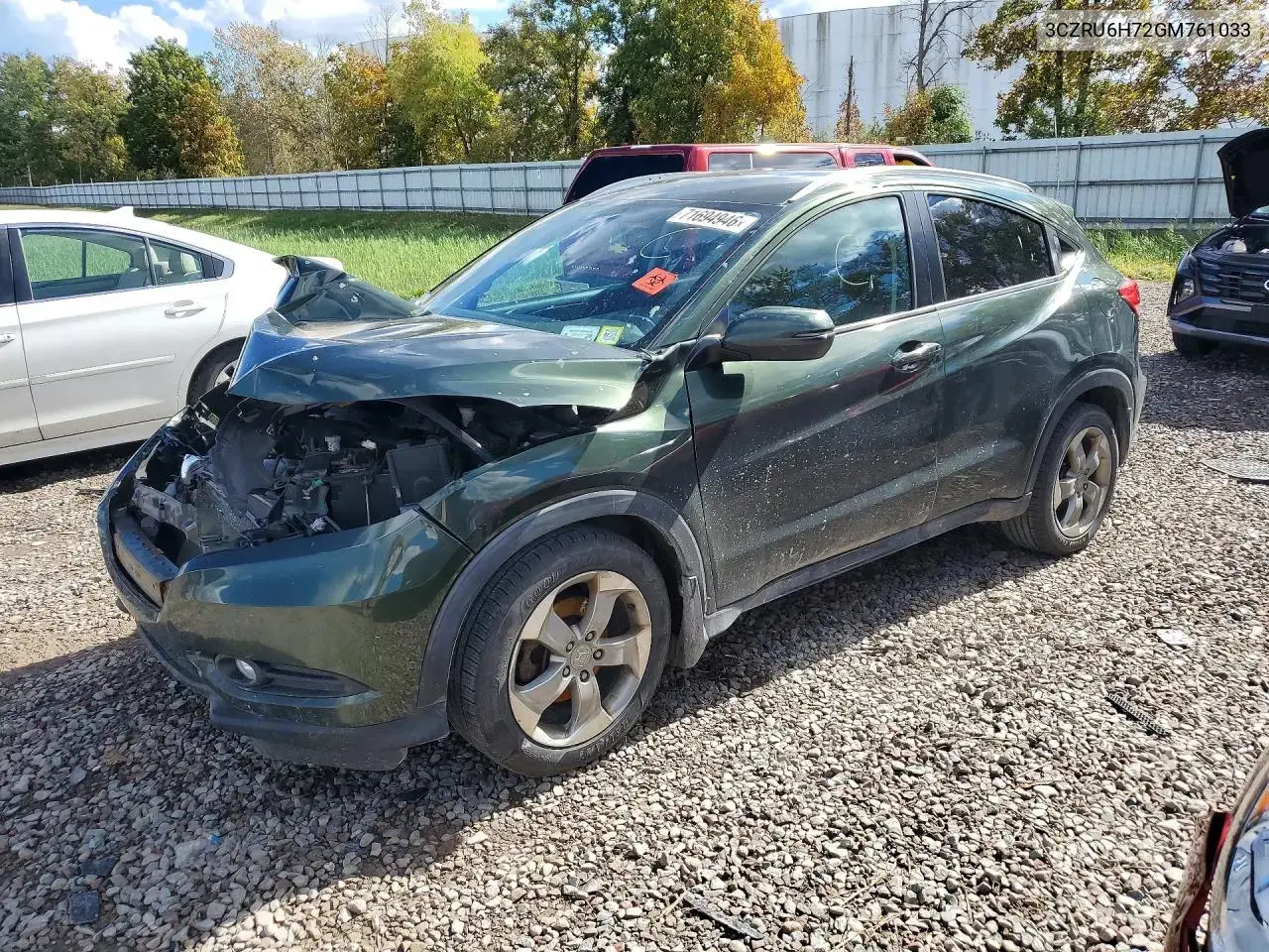 Honda Hr-V Exl 2016