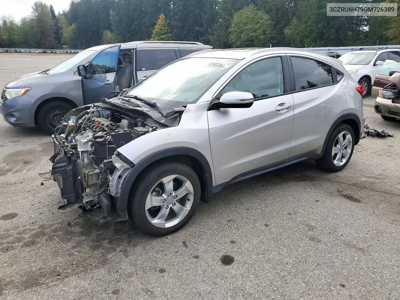 Honda Hr-V Exl 2016