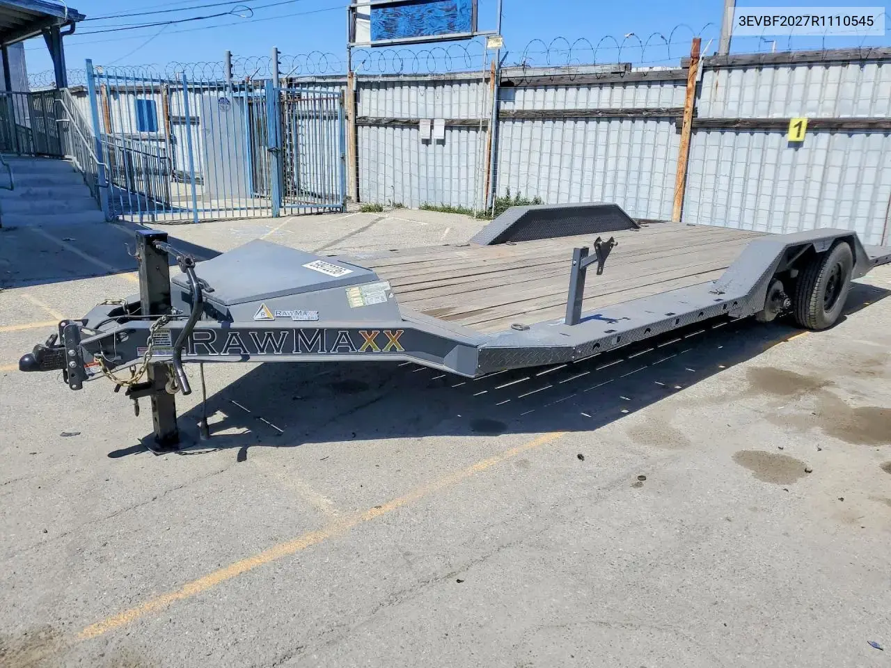 Rawmaxx Equipment Trailer 2024