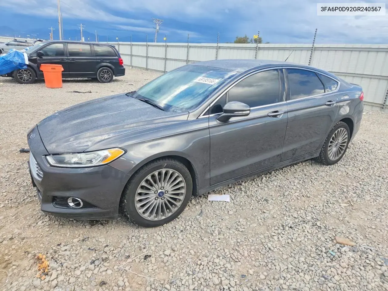 Ford Fusion Titanium 2016