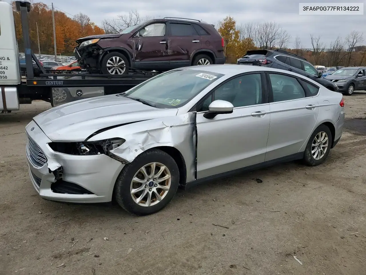 Ford Fusion S 2015