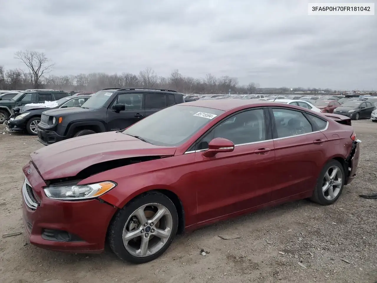 Ford Fusion Se 2015