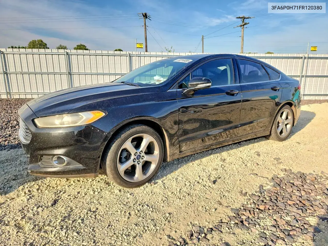 Ford Fusion Se 2015