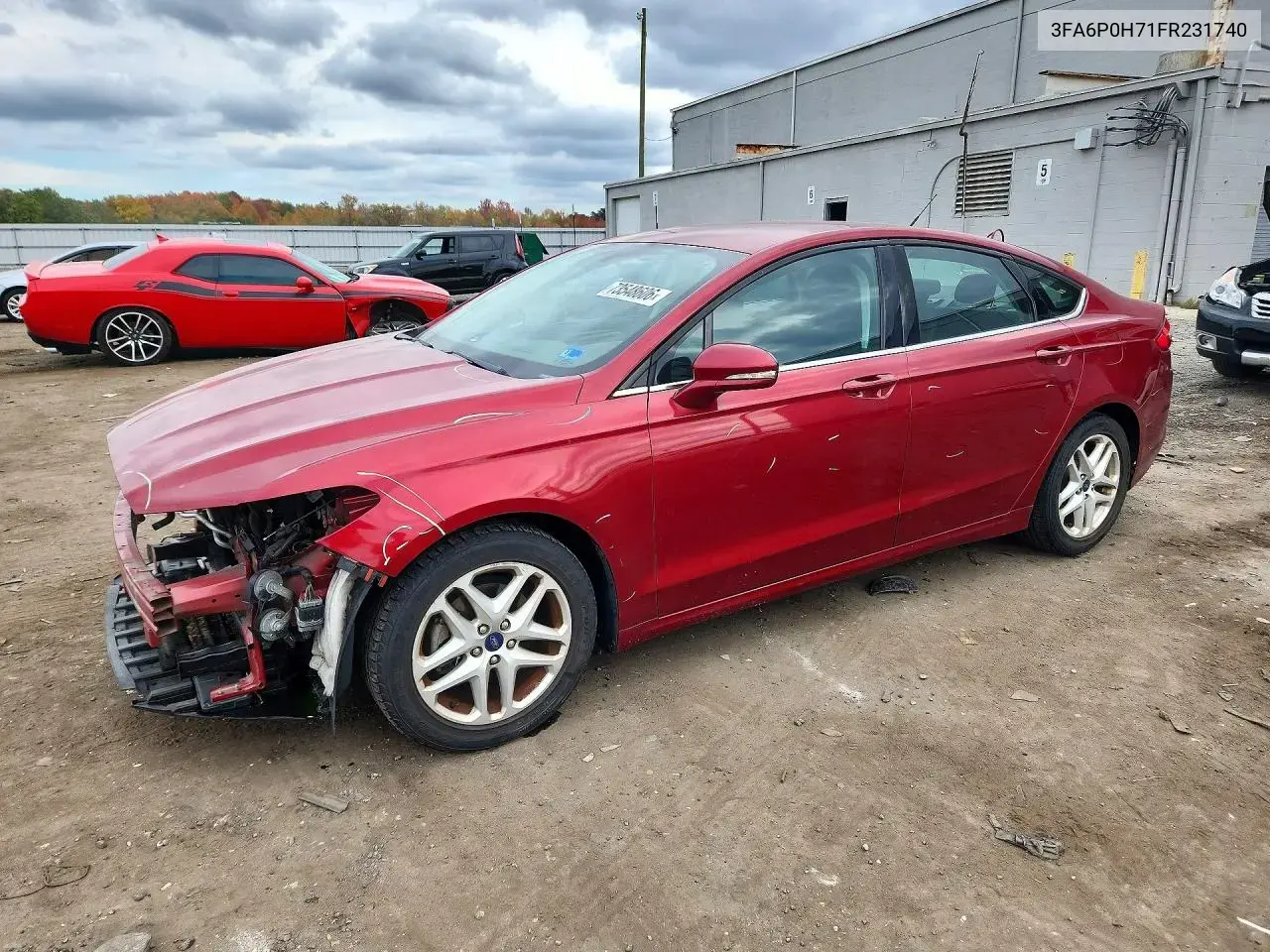 Ford Fusion Se 2015