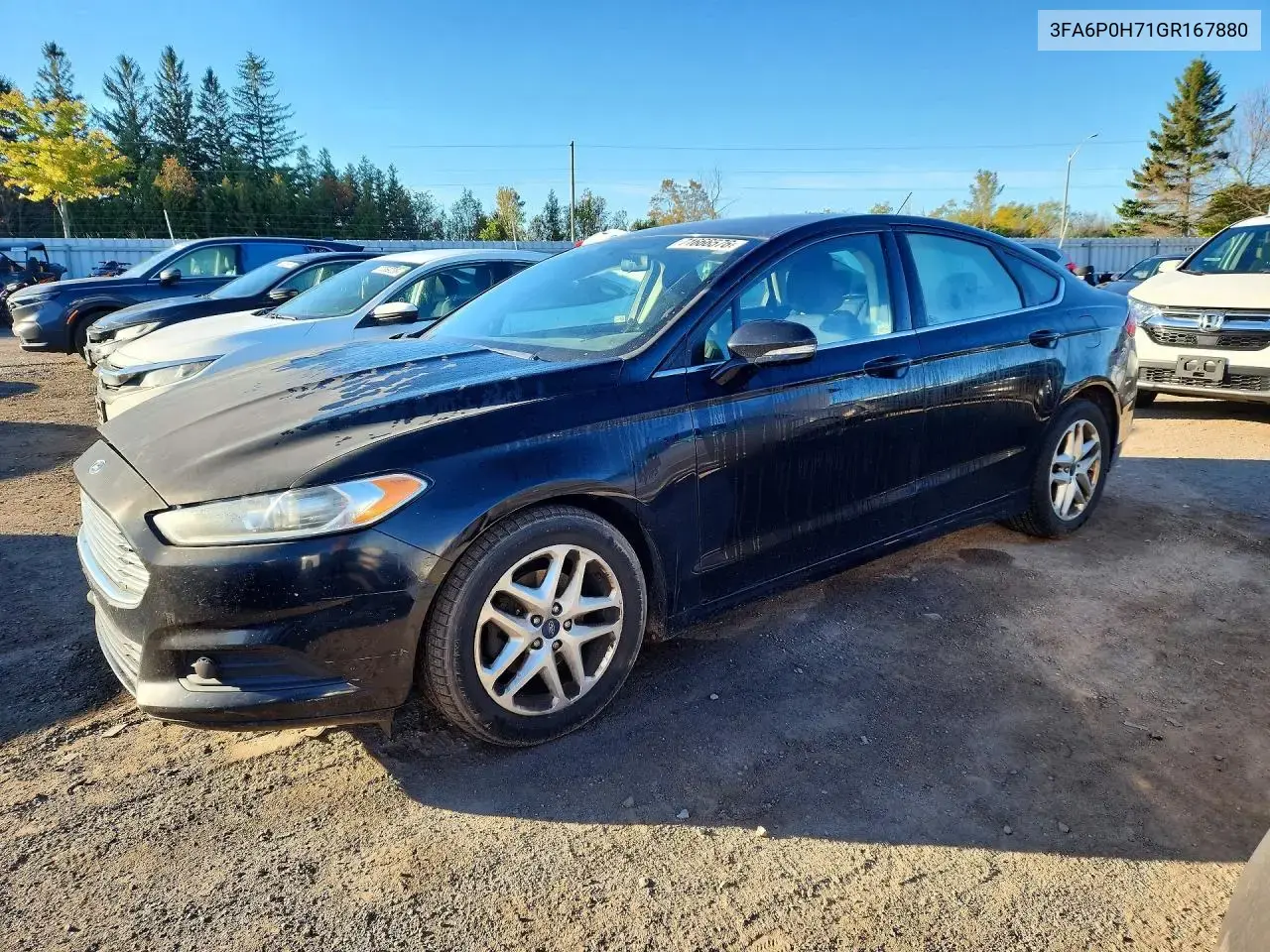 Ford Fusion Se 2016