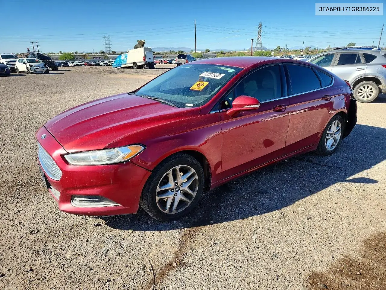 Ford Fusion Se 2016