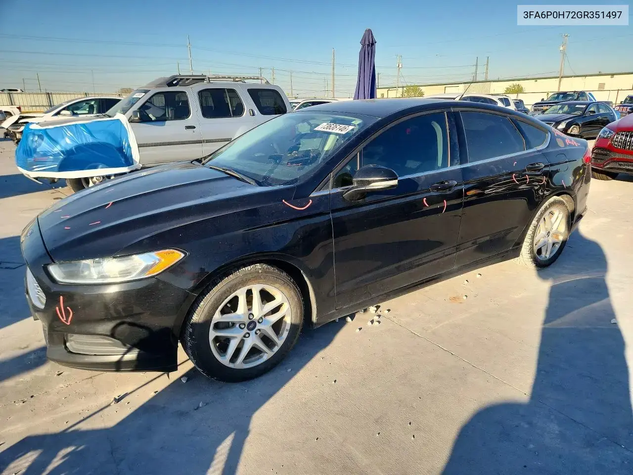 Ford Fusion Se 2016
