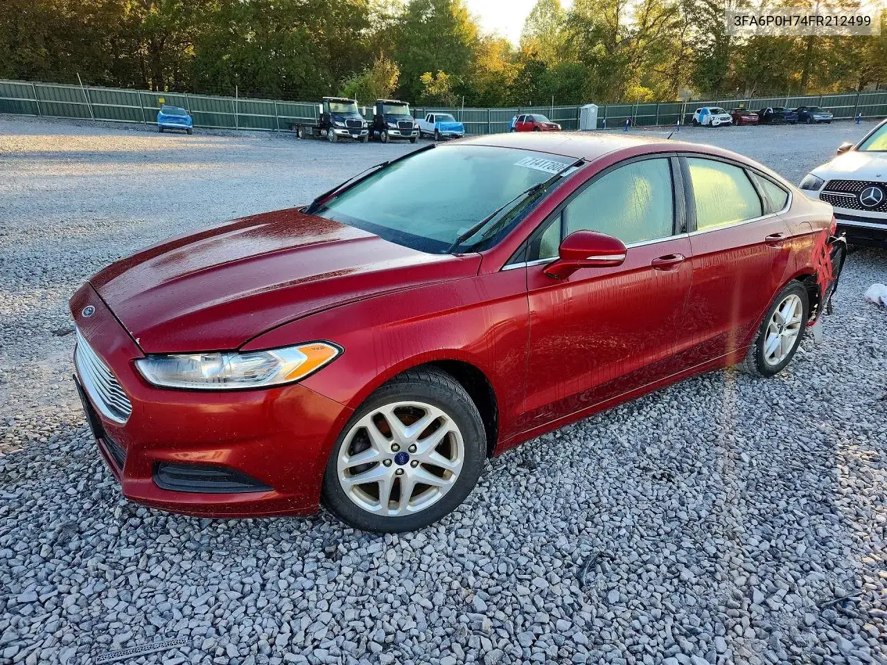 Ford Fusion Se 2015