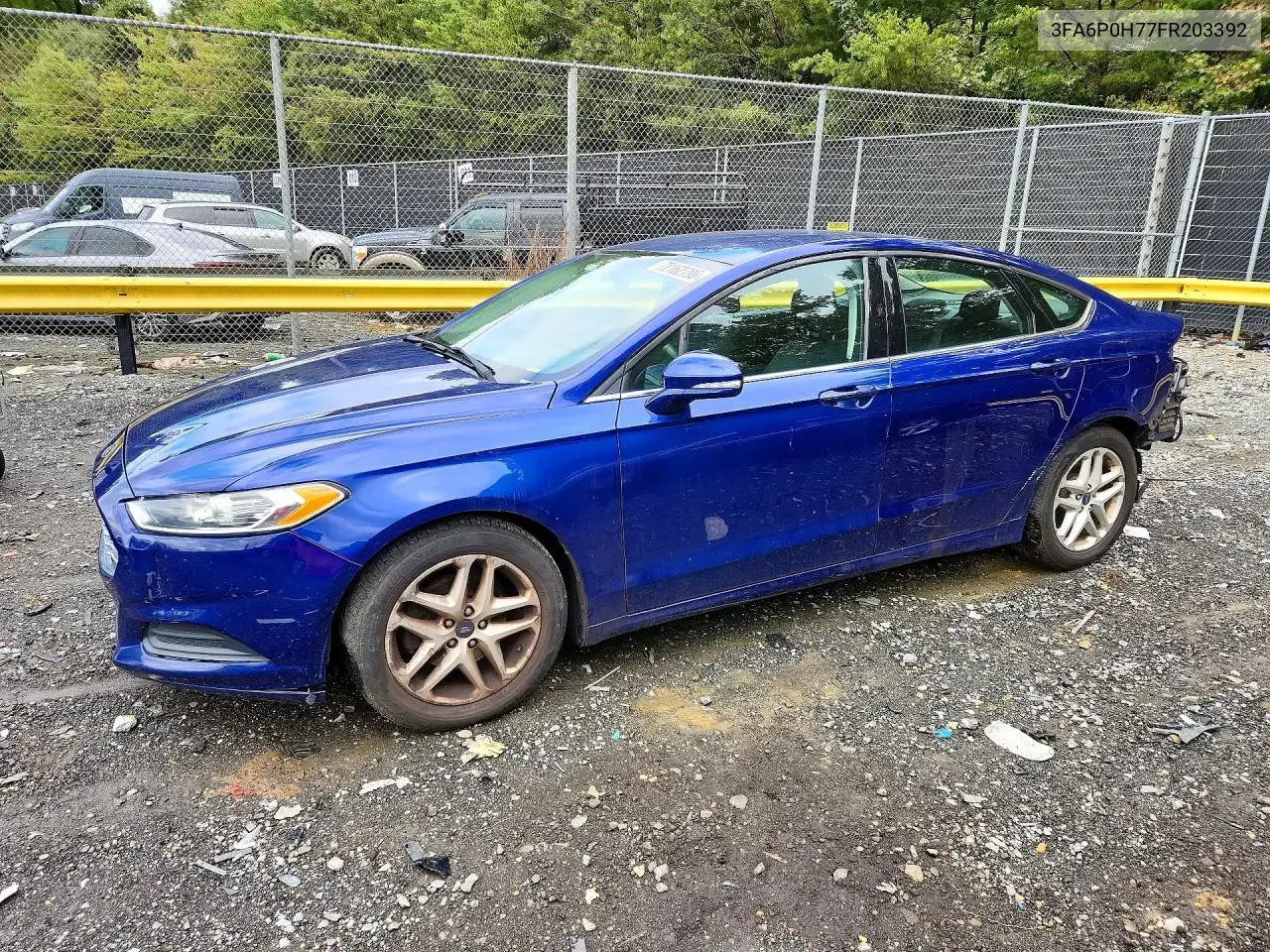 Ford Fusion Se 2015