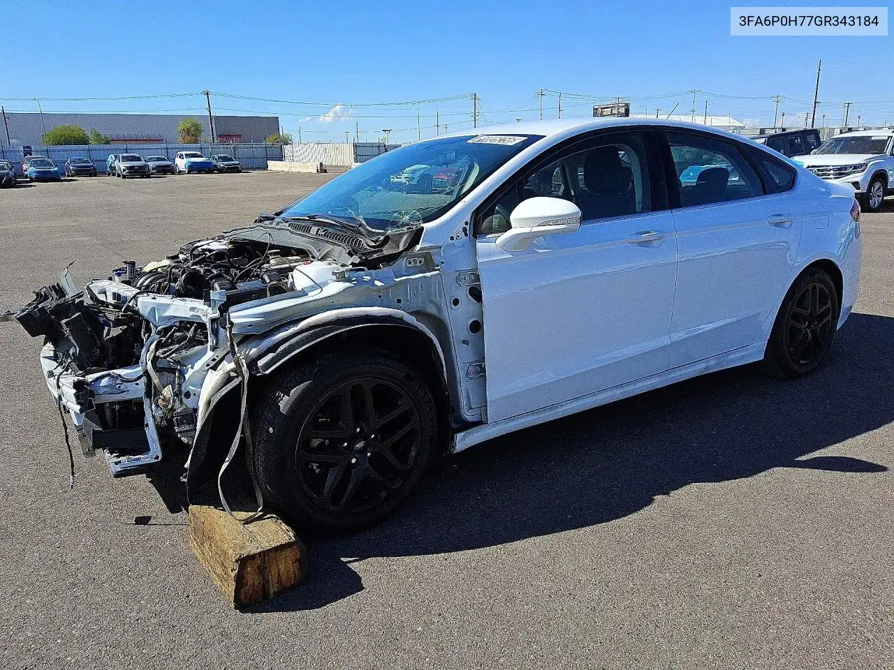 Ford Fusion Se 2016