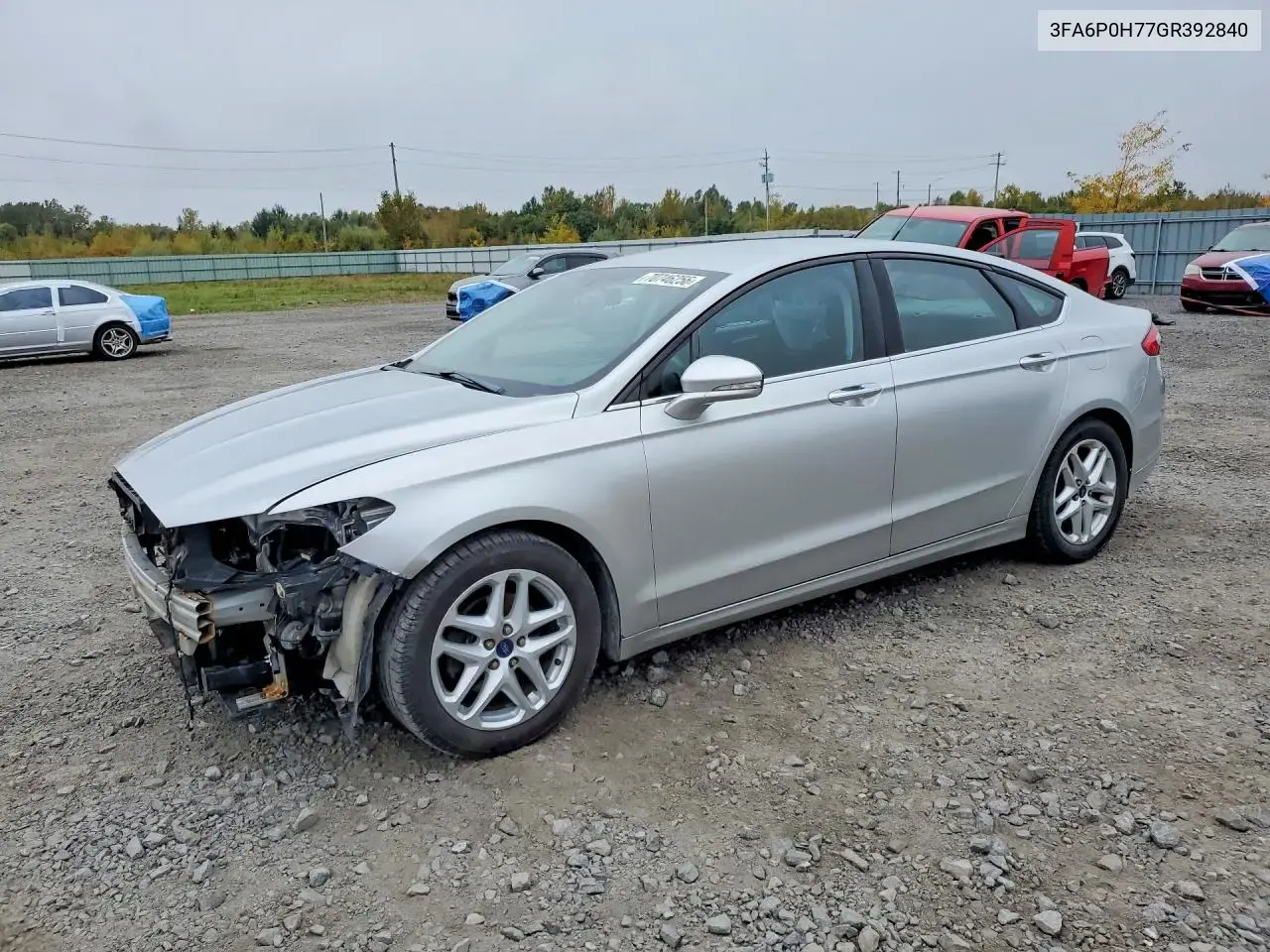 Ford Fusion Se 2016
