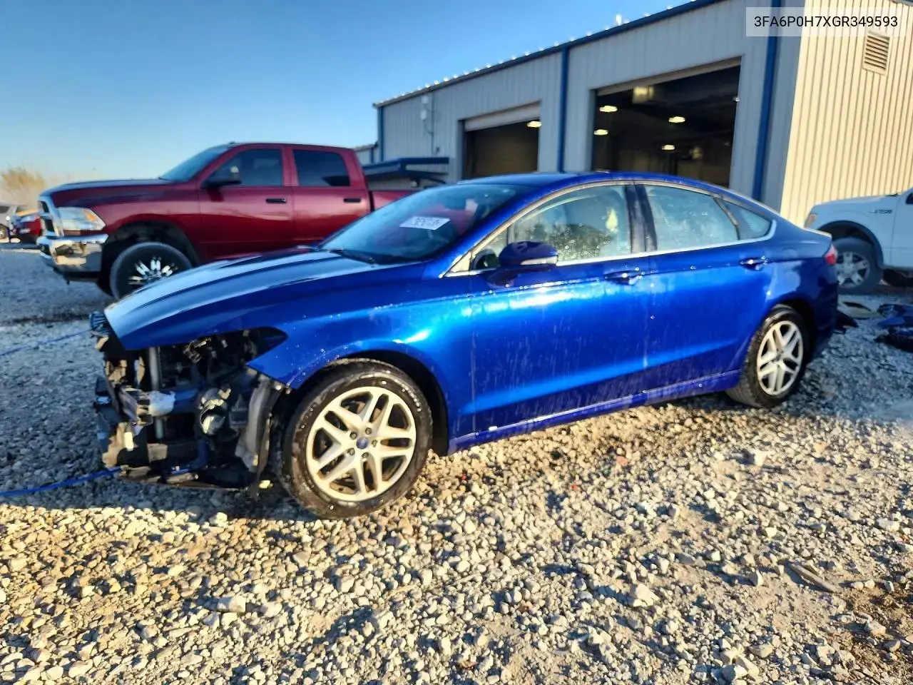 Ford Fusion Se 2016
