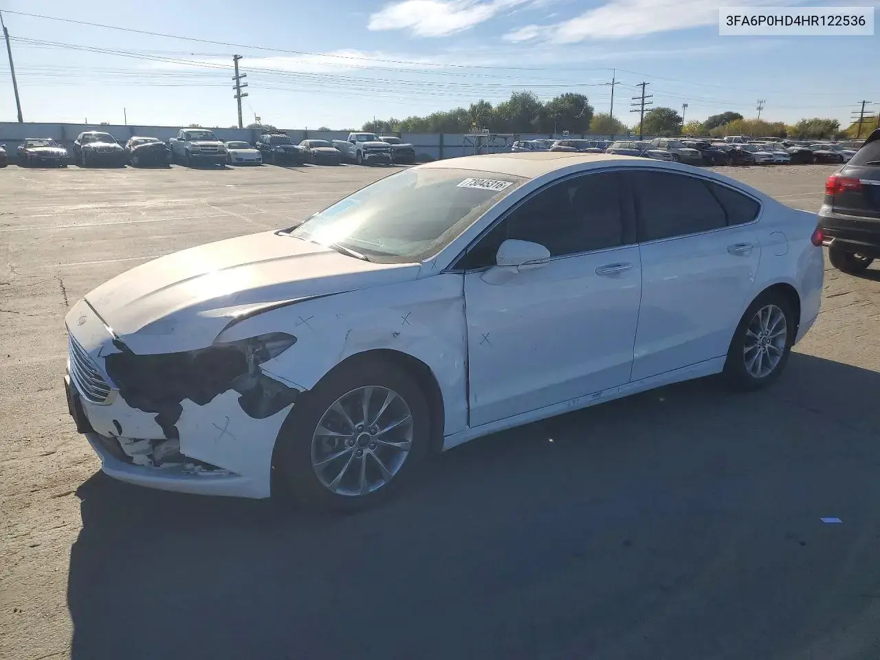 Ford Fusion Se 2017