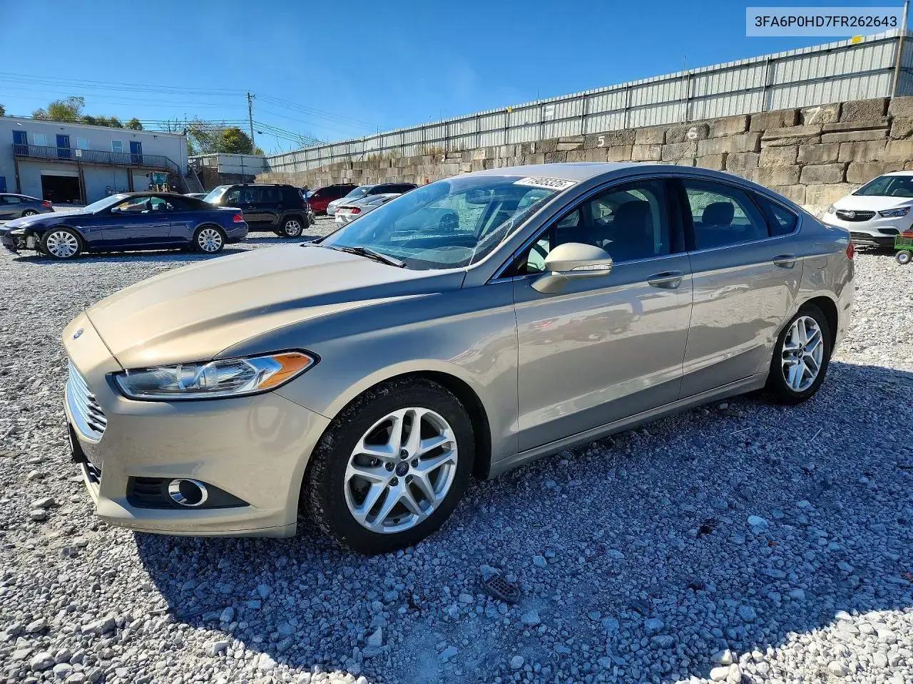 Ford Fusion Se 2015