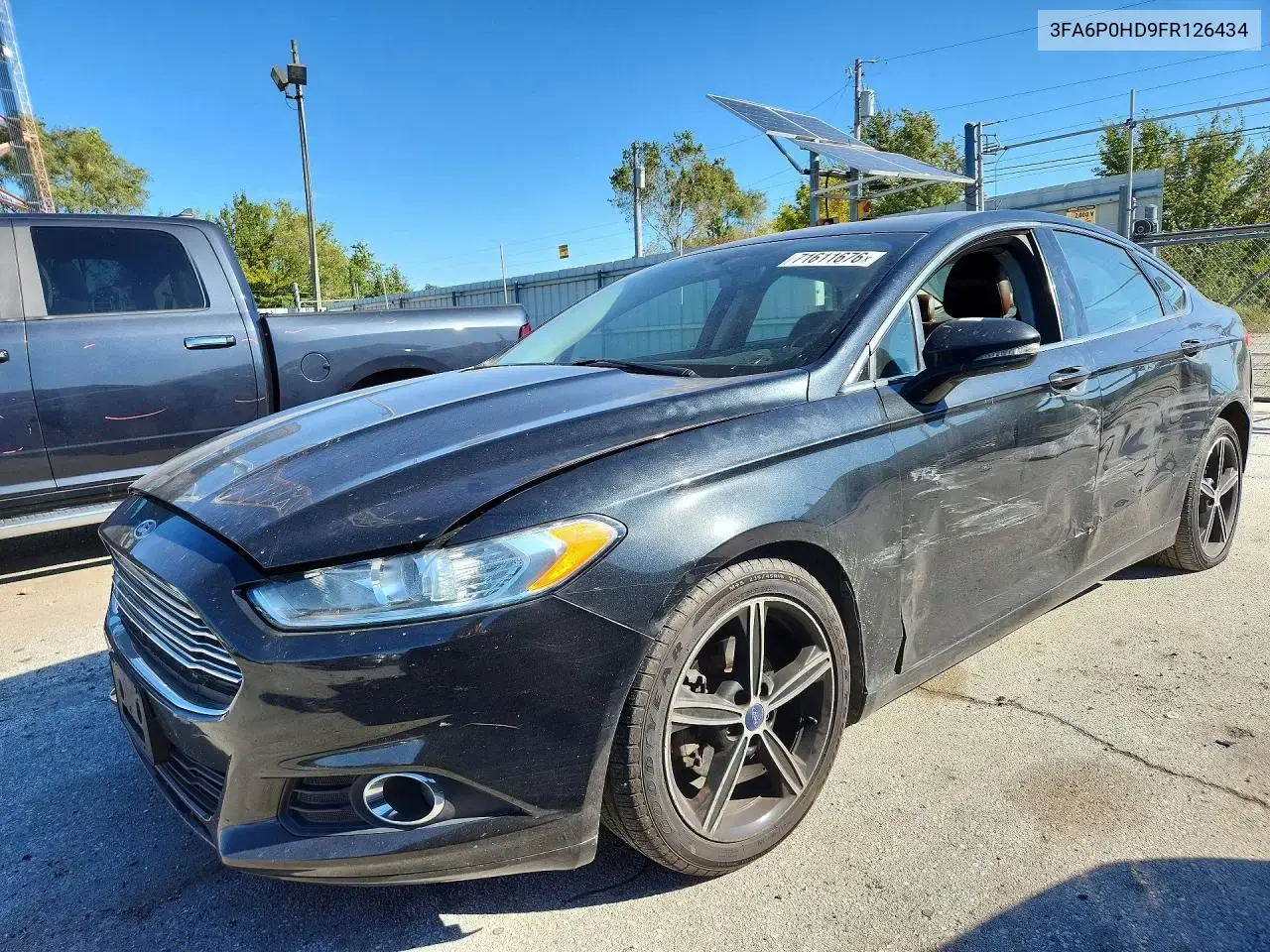 Ford Fusion Se 2015
