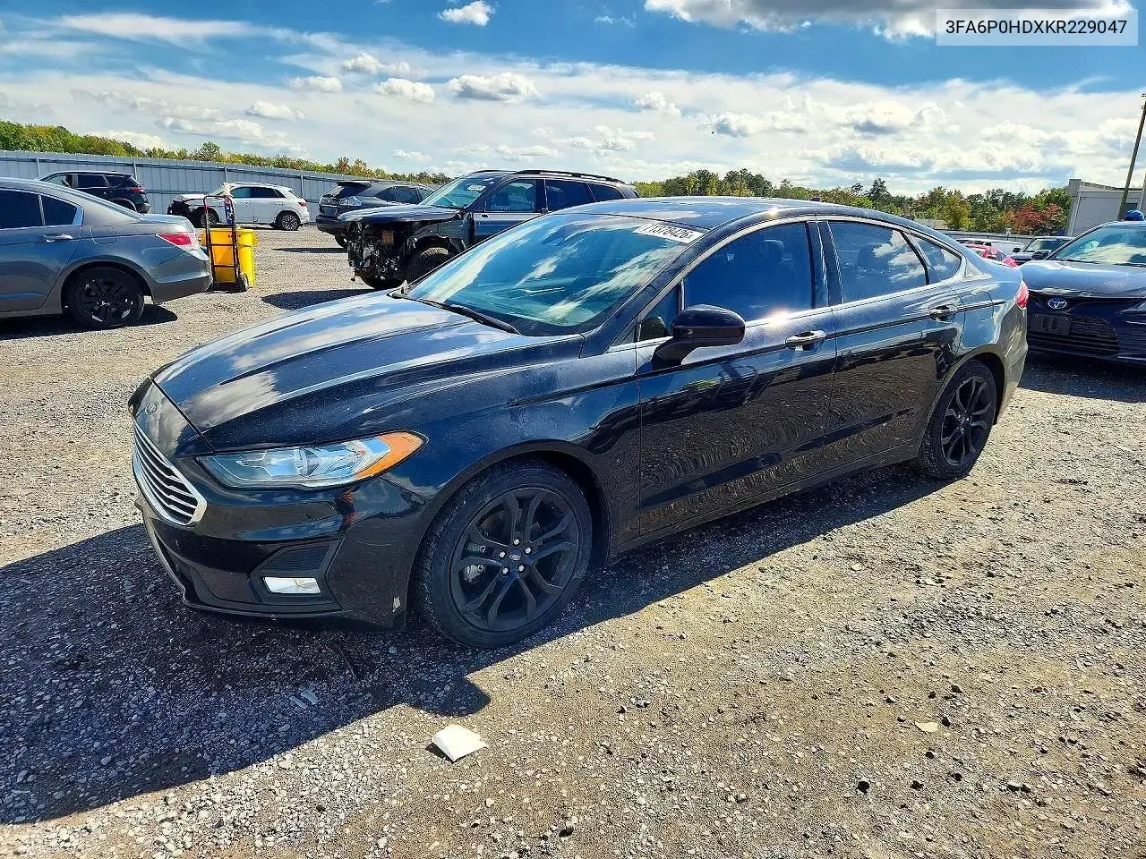 Ford Fusion Se 2019