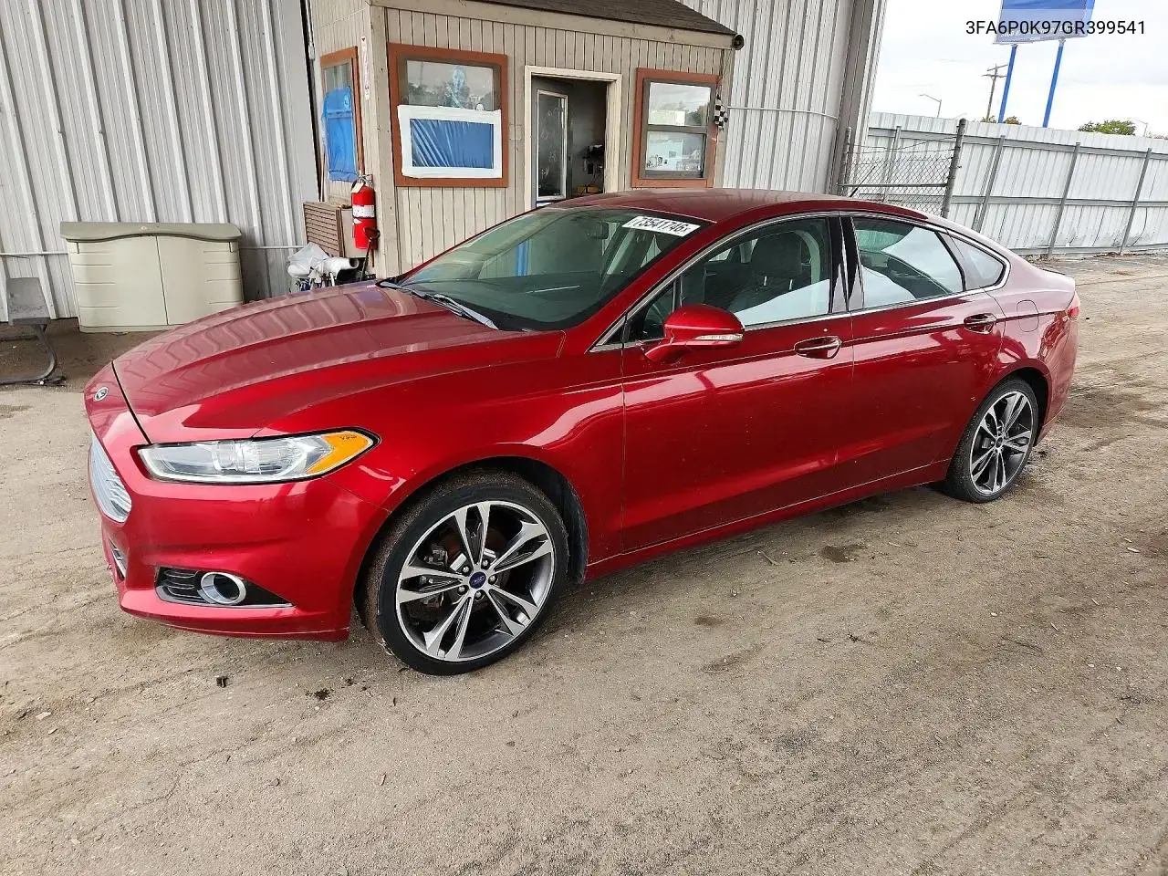 Ford Fusion Titanium 2016