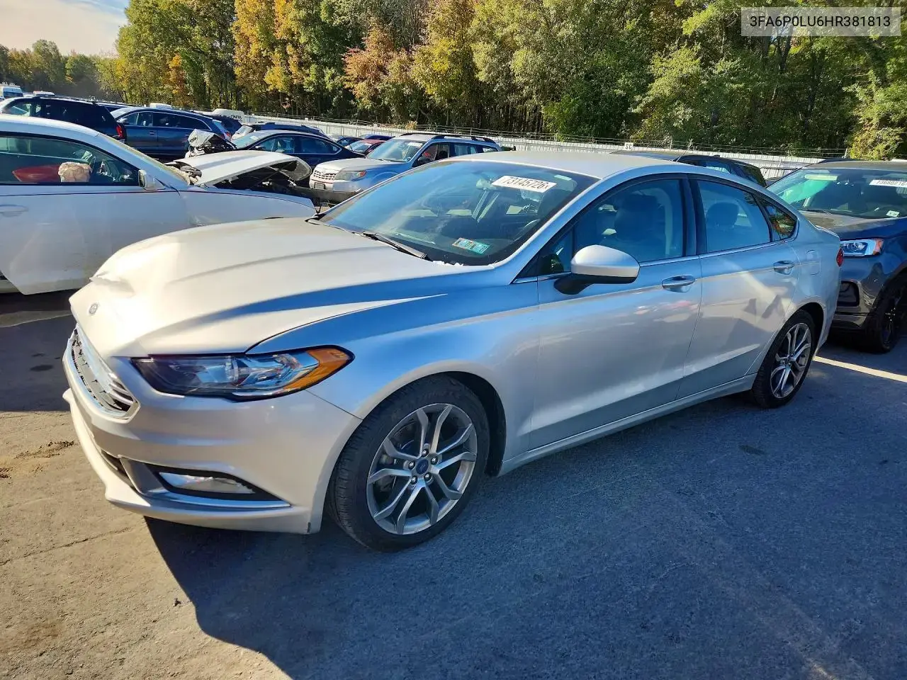 Ford Fusion Se Hybrid 2017