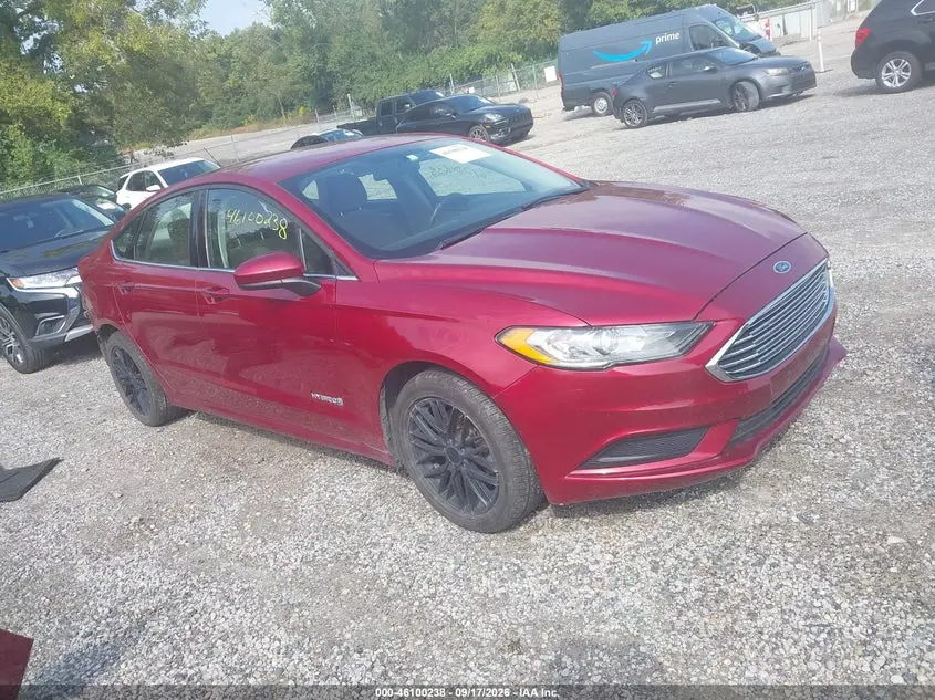 Ford Fusion Hybrid Se 2018