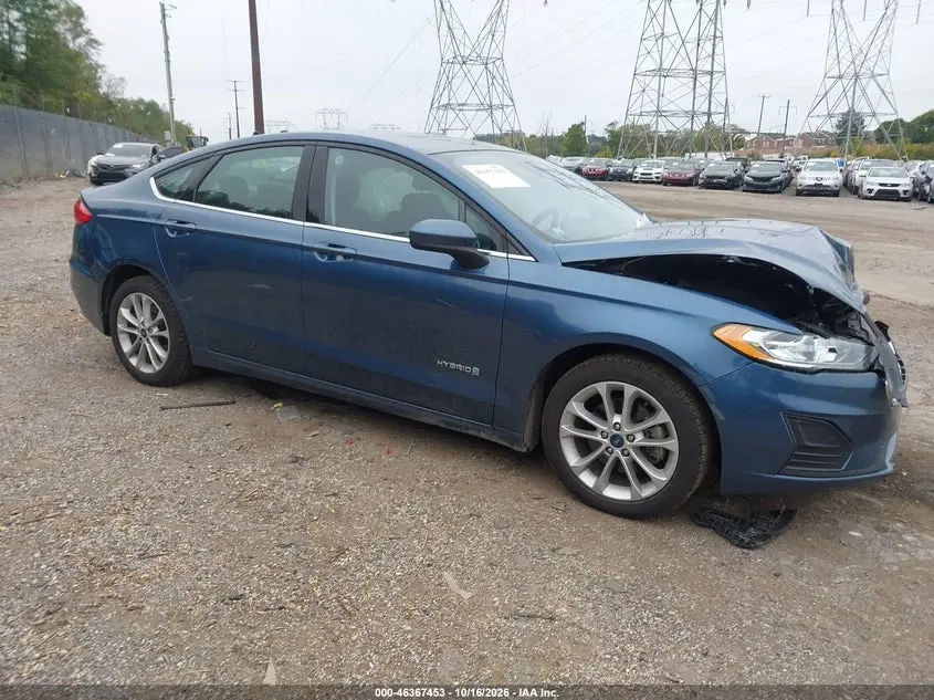 Ford Fusion Hybrid Se 2019