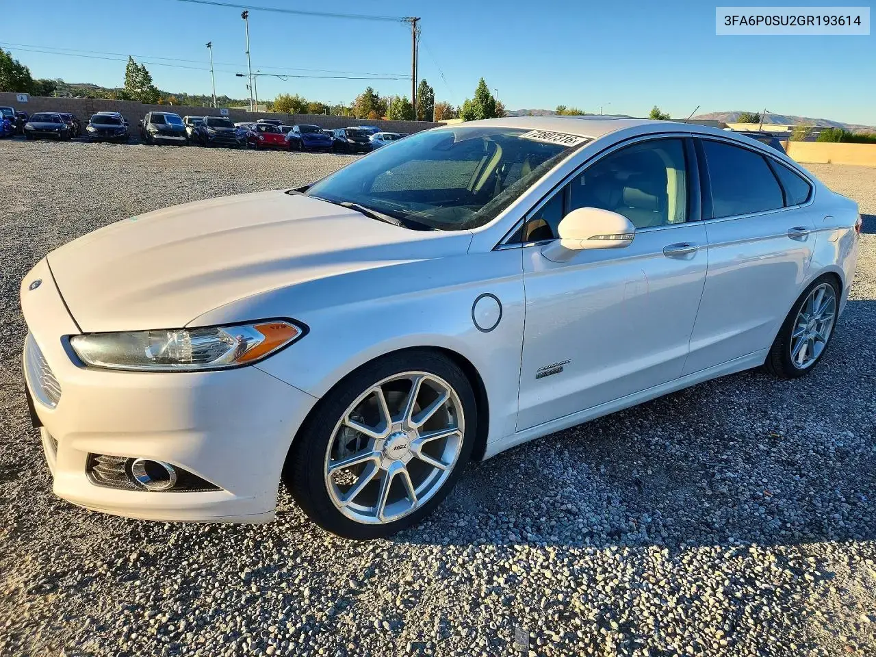 Ford Fusion Titanium Phev 2016