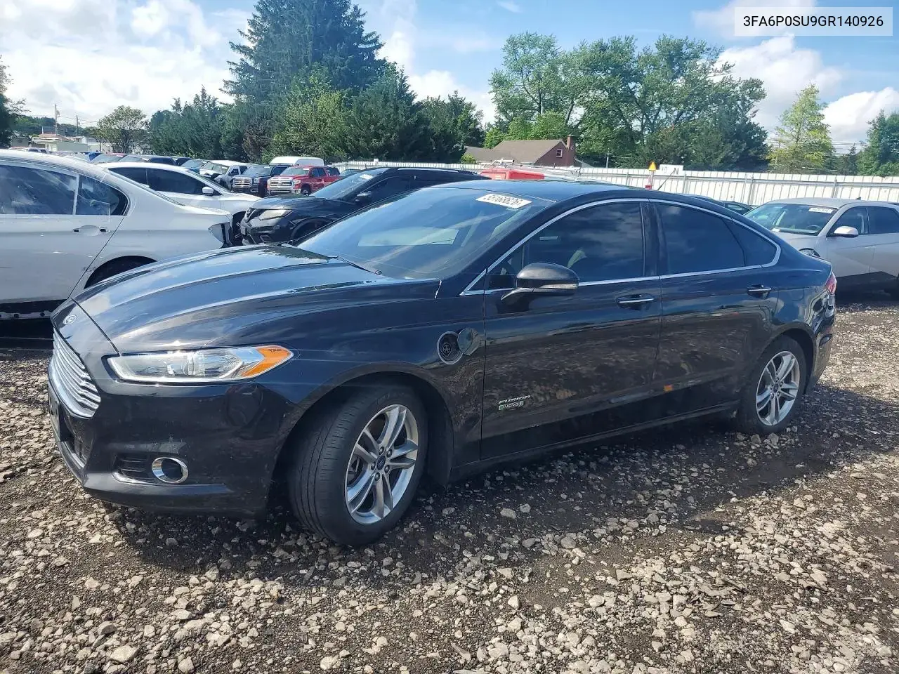 Ford Fusion Titanium Phev 2016